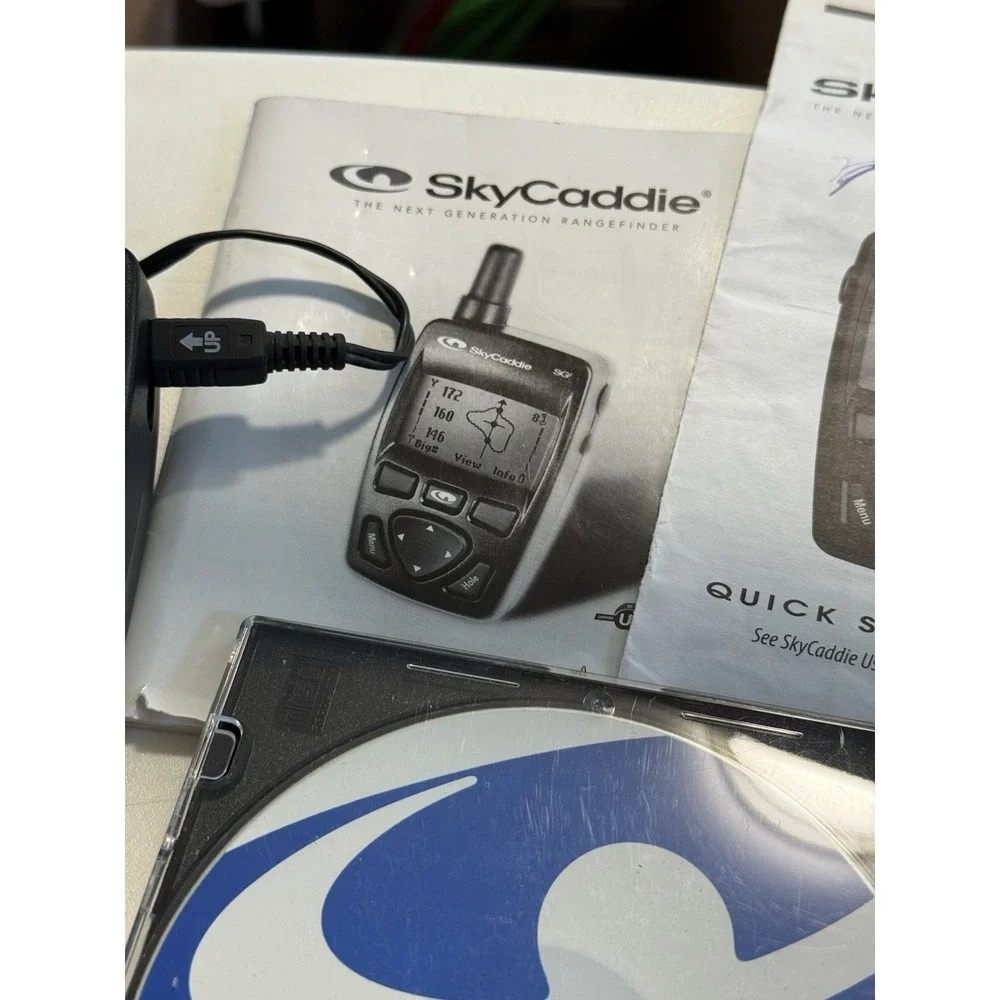 SkyCaddie‎ SG2 Rangefinder Sky Golf Model SG0003 - With Manual And Disc